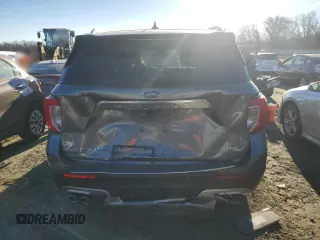 2021 Ford Explorer Platinum with VIN 1FM5K8HC4MGB86521, listed as a Copart auction lot 89337375 with 32,726 mi miles and Salvage Title. Bid and sale history available at carsss.com. Image 6.