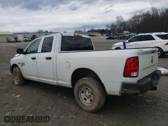 2019 Ram 1500 Classic Express with VIN 1C6RR6FT1KS722884, listed as a Copart auction lot 44250585 with 61,857 mi miles and Salvage Title. Bid and sale history available at carsss.com. Image 2.