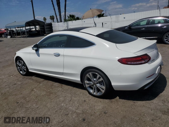2023 Mercedes-Benz C 300 with VIN W1KWJ8DB1PG128546, listed as a Copart auction lot 69975884 with Not Provided miles and Salvage Title. Bid and sale history available at DreamBid. Image 2.