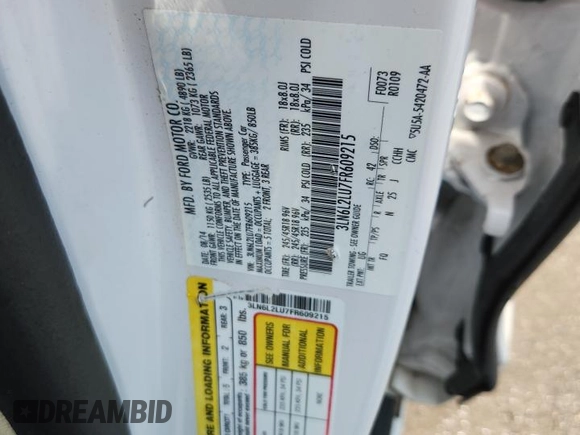 2015 Lincoln MKZ Hybrid z VIN 3LN6L2LU7FR609215, wystawiony jako Copart lot #63211665 z przebiegiem 149 636 mil mil oraz Nie do naprawy • Non repairable. Historia ofert i sprzedaży dostępna na DreamBid. Obrazek 13.