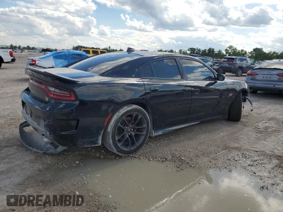 2020 Dodge Charger Scat Pack z VIN 2C3CDXGJ5LH162249, wystawiony jako Copart lot #56700245 z przebiegiem 39 584 mil mil oraz Czysty tytuł • Clean title. Historia ofert i sprzedaży dostępna na DreamBid. Obrazek 3.