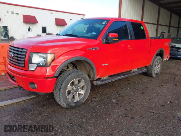 2011 Ford F-150 XLT with VIN 1FTFW1ETXBFC89731, listed as a IAAI auction lot 41709728 with 1 mi miles. Bid and sale history available at carsss.com. Image 2.