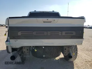 2023 Ford F-150 Raptor with VIN 1FTFW1RG7PFB77277, listed as a Copart auction lot 51096445 with 43,917 mi miles and Salvage Title. Bid and sale history available at DreamBid. Image 6.