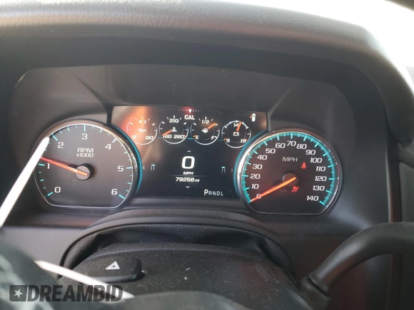 2019 Chevrolet Suburban LT with VIN 1GNSCJKCXKR408508, listed as a Copart auction lot 50618465 with 79,258 mi miles and Salvage Title. Bid and sale history available at carsss.com. Image 9.