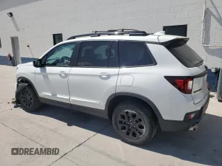 2022 Honda Passport TrailSport with VIN 5FNYF8H65NB004885, listed as a Copart auction lot 54376465 with 79,516 mi miles and Salvage title. Bid and sale history available at DreamBid. Image 2.