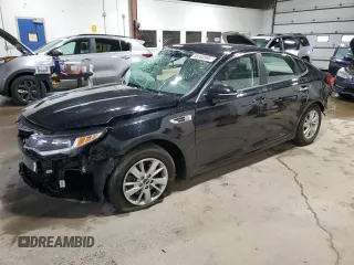 2017 Kia Optima LX with VIN 5XXGT4L39HG152517, listed as a Copart auction lot 58760995 with Not provided miles and Salvage title. Bid and sale history available at DreamBid. Image 1.