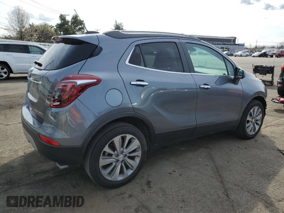 2020 Buick Encore Preferred with VIN KL4CJASB1LB005113, listed as a Copart auction lot 51048615 with 50,292 mi miles and Salvage Title. Bid and sale history available at carsss.com. Image 3.