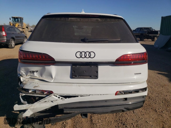 2023 Audi Q7 Premium Plus with VIN WA1LXBF76PD005774, listed as a Copart auction lot 75719694 with 14,207 mi miles and Salvage Title. Bid and sale history available at carsss.com. Image 6.