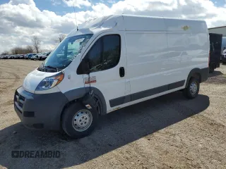 2018 Ram ProMaster Cargo z VIN 3C6TRVDG5JE103521, wystawiony jako Copart lot #52869165 z przebiegiem 150 710 mil mil oraz Szkody całkowita. Historia ofert i sprzedaży dostępna na DreamBid. Obrazek 1.