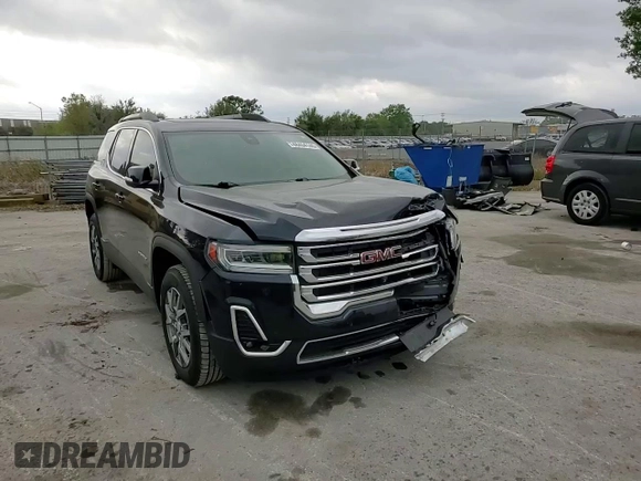 2021 GMC Acadia SLT with VIN 1GKKNMLS8MZ176038, listed as a Copart auction lot 48454145 with 86,822 mi miles and Salvage Title. Bid and sale history available at carsss.com. Image 12.