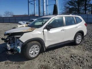 2019 Subaru Forester with VIN JF2SKACC2KH489361, listed as a Copart auction lot 48135355 with 75,636 mi miles and Salvage Title. Bid and sale history available at carsss.com. Image 1.