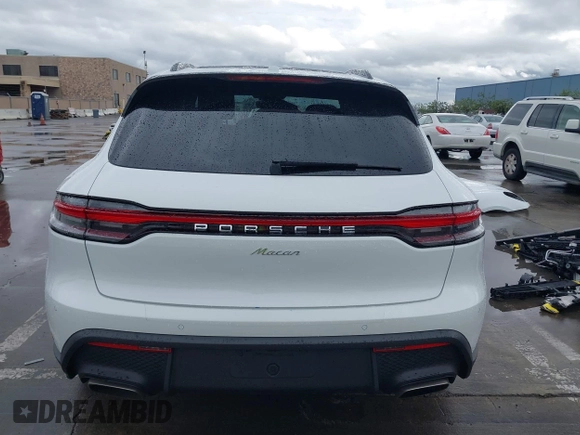 2024 Porsche Macan with VIN WP1AA2A57RLB12571, listed as a IAAI auction lot 41243341 with 4,744 mi miles and . Bid and sale history available at DreamBid. Image 17.