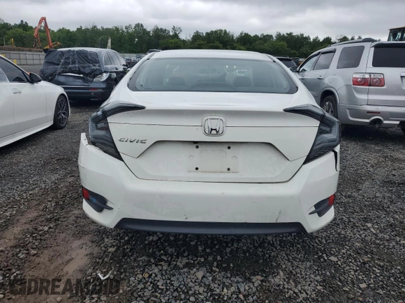 2017 Honda Civic LX z VIN 2HGFC2F5XHH524832, wystawiony jako Copart lot #58651905 z przebiegiem Nie podano mil oraz Szkoda całkowita • Salvage title. Historia ofert i sprzedaży dostępna na DreamBid. Obrazek 6.
