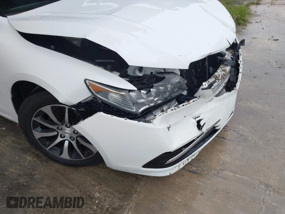 2015 Acura TLX with VIN 19UUB1F38FA017524, listed as a IAAI auction lot 41655481 with Not Provided miles and . Bid and sale history available at DreamBid. Image 19.