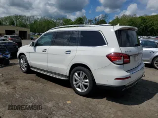 2017 Mercedes-Benz GLS 450 z VIN 4JGDF6EE0HA748756, wystawiony jako Copart lot #55153275 z przebiegiem 158 463 mil mil oraz Szkoda całkowita • Salvage title. Historia ofert i sprzedaży dostępna na DreamBid. Obrazek 2.