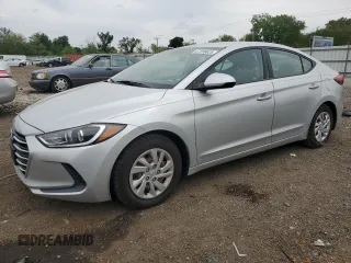 2017 Hyundai Elantra SE z VIN 5NPD74LF9HH054190, wystawiony jako Copart lot #57599625 z przebiegiem 40 308 mil mil oraz Szkoda całkowita • Salvage title. Historia ofert i sprzedaży dostępna na DreamBid. Obrazek 1.