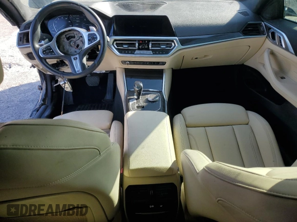 2021 BMW 4 Series 430i with VIN WBA53AP06MCG25175, listed as a Copart auction lot 87046074 with 46,014 mi miles and Clean Title. Bid and sale history available at DreamBid. Image 8.