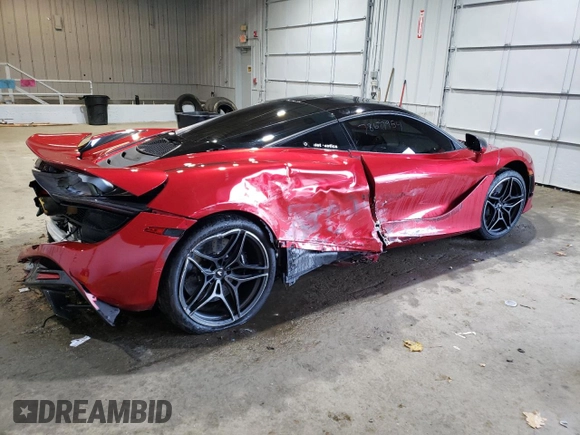 2019 McLaren 720S z VIN SBM14DCA4KW003494, wystawiony jako Copart lot #78677954 z przebiegiem 23 683 mil mil oraz Szkody całkowita. Historia ofert i sprzedaży dostępna na DreamBid. Obrazek 3.