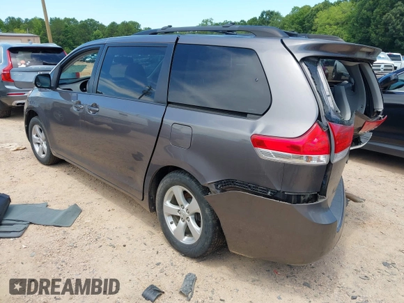 2011 Toyota Sienna LE AAS с VIN 5TDKK3DC9BS004718, выставлен на аукционе IAAI как лот 42602726 с пробегом 172 133 миль миль и . История ставок и продаж доступна на DreamBid. Изображение 3.