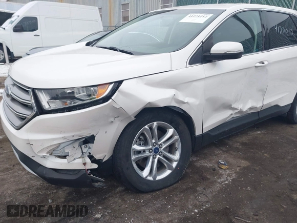 2017 Ford Edge SEL with VIN 2FMPK4J95HBB09864, listed as a IAAI auction lot 41271212 with 76,061 mi miles. Bid and sale history available at carsss.com. Image 6.