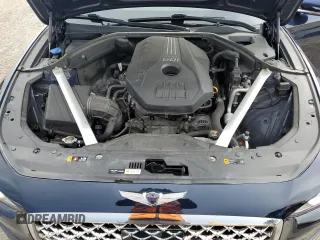 2020 Genesis G70 2.0T with VIN KMTG64LA3LU062323, listed as a Copart auction lot 60740084 with 51,342 mi miles and Non Repairable. Bid and sale history available at DreamBid. Image 12.