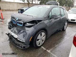 2015 BMW i3 with VIN WBY1Z4C57FV503091, listed as a Copart auction lot 44481853 with 0 mi miles. Bid and sale history available at carsss.com. Image 1.