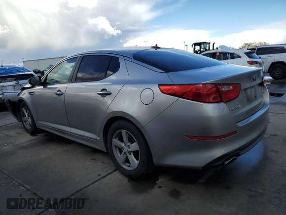 2015 Kia Optima LX with VIN KNAGM4A77F5536703, listed as a Copart auction lot 49136915 with 145,145 mi miles and Salvage Title. Bid and sale history available at carsss.com. Image 2.