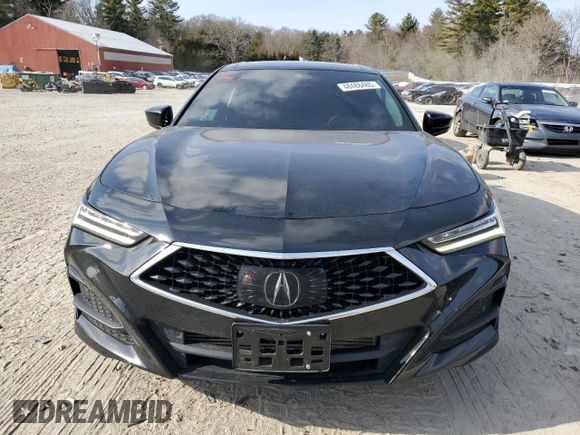 2021 Acura TLX w/Technology Package with VIN 19UUB6F4XMA006575, listed as a Copart auction lot 48488485 with 41,232 mi miles and Non Repairable. Bid and sale history available at carsss.com. Image 5.