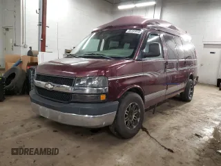 2003 Chevrolet Express Cargo YF7 Upfitter z VIN 1GBFG15T231146966, wystawiony jako Copart lot #85191914 z przebiegiem 202 608 mil mil oraz Szkoda całkowita • Salvage title. Historia ofert i sprzedaży dostępna na DreamBid. Obrazek 1.