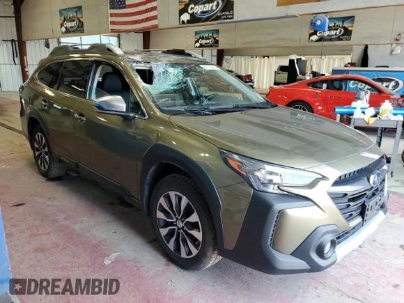 2023 Subaru Outback Touring with VIN 4S4BTAPCXP3172711, listed as a Copart auction lot 89142085 with 21,130 mi miles and Salvage title. Bid and sale history available at DreamBid. Image 4.