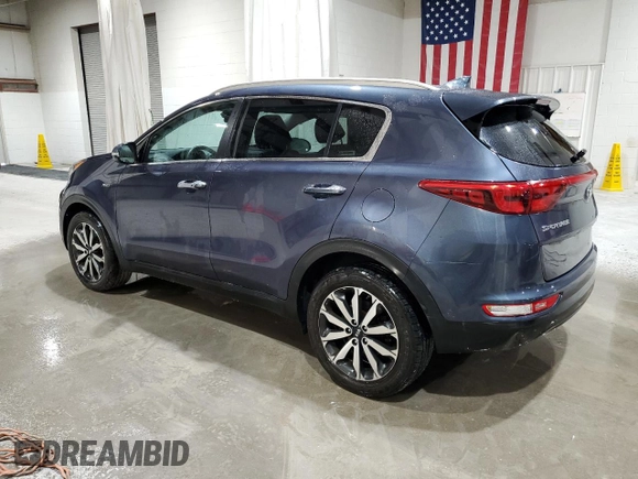 2019 Kia Sportage EX with VIN KNDPNCAC5K7500529, listed as a Copart auction lot 51856785 with 87,812 mi miles and Salvage Title. Bid and sale history available at carsss.com. Image 2.