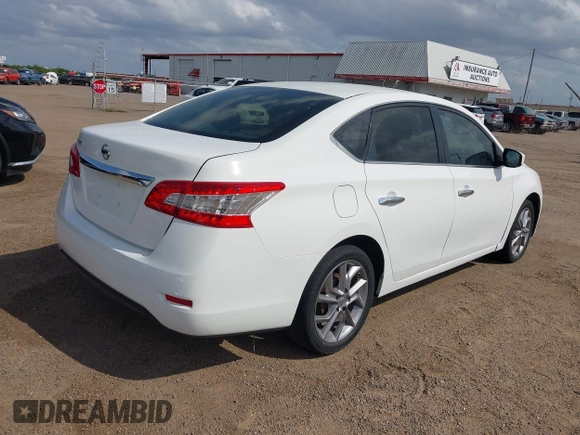 2015 Nissan Sentra SR with VIN 3N1AB7AP1FY356591, listed as a IAAI auction lot 42041139 with 113,341 mi miles and . Bid and sale history available at DreamBid. Image 4.