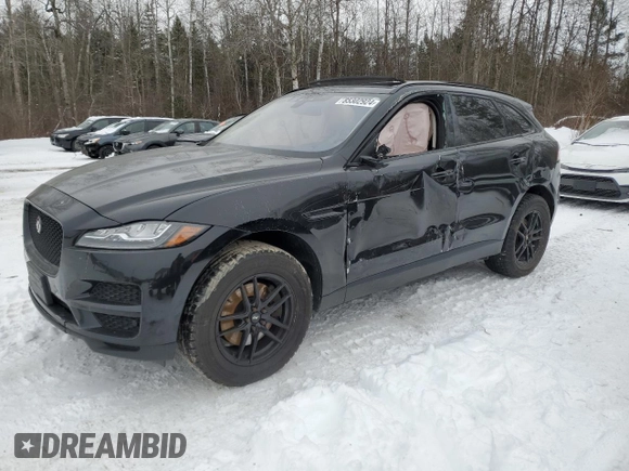 2018 Jaguar F-Pace 35t Prestige with VIN SADCK2EVXJA248277, listed as a Copart auction lot 85302924 with 104,059 mi miles and Clean title. Bid and sale history available at DreamBid. Image 1.