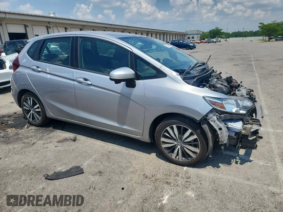 2018 Honda Fit EX with VIN 3HGGK5H8XJM717991, listed as a Copart auction lot 62086665 with 60,763 mi miles and Salvage title. Bid and sale history available at DreamBid. Image 4.