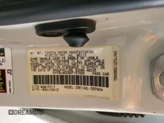 2013 Toyota Corolla L with VIN 5YFBU4EE8DP197925, listed as a Copart auction lot 55653975 with 155,971 mi miles and Salvage Title. Bid and sale history available at DreamBid. Image 12.