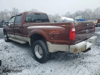 2008 Ford Super Duty F-350 DRW XL with VIN 1FTWW33R08EA64106, listed as a Copart auction lot 45463525 with 91,850 mi miles and Salvage Title. Bid and sale history available at carsss.com. Image 2.