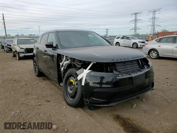 2024 Land Rover Range Rover Velar S with VIN SALYJ2EXXRA386556, listed as a Copart auction lot 83099174 with Not Provided miles and Salvage Title. Bid and sale history available at DreamBid. Image 11.