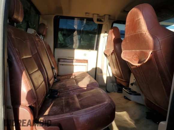 2008 Ford F-250 XL with VIN 1FTSW21R58ED14886, listed as a Copart auction lot 60866345 with 141,980 mi miles and Salvage title. Bid and sale history available at DreamBid. Image 10.
