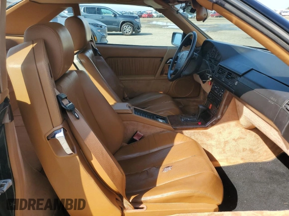 1994 Mercedes-Benz SL with VIN WDBFA63E1RF100599, listed as a Copart auction lot 51619785 with 111,720 mi miles and Clean title. Bid and sale history available at DreamBid. Image 10.