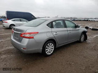 2014 Nissan Sentra S with VIN 3N1AB7AP6EL677862, listed as a Copart auction lot 51350375 with 117,970 mi miles and Salvage Title. Bid and sale history available at carsss.com. Image 3.