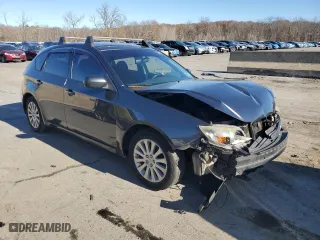 2008 Subaru Impreza Wagon (Natl) i w/Premium Pkg with VIN JF1GH61658H831283, listed as a Copart auction lot 80364844 with 152,323 mi miles and Salvage Title. Bid and sale history available at carsss.com. Image 4.