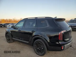 2023 Kia Telluride SX with VIN 5XYP5DGC1PG387296, listed as a Copart auction lot 81587334 with 21,435 mi miles and Salvage title. Bid and sale history available at DreamBid. Image 2.