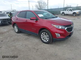 2018 Chevrolet Equinox LT with VIN 2GNAXJEV8J6147743, listed as a IAAI auction lot 41881419 with 45,273 mi miles. Bid and sale history available at carsss.com. Image 1.