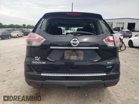 2014 Nissan Rogue S z VIN 5N1AT2MT3EC827200, wystawiony jako Copart lot #55521025 z przebiegiem Nie podano mil oraz Szkoda całkowita • Salvage title. Historia ofert i sprzedaży dostępna na DreamBid. Obrazek 6.