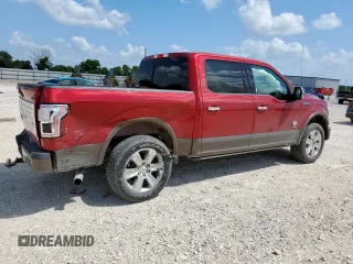 2016 Ford F-150 XL with VIN 1FTEW1CG6GFD19235, listed as a Copart auction lot 59817695 with 154,176 mi miles and Salvage title. Bid and sale history available at DreamBid. Image 3.