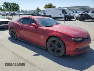 2014 Chevrolet Camaro LT with VIN 2G1FB1E33E9260332, listed as a Copart auction lot 52149035 with 210,036 mi miles and Salvage title. Bid and sale history available at DreamBid. Image 4.