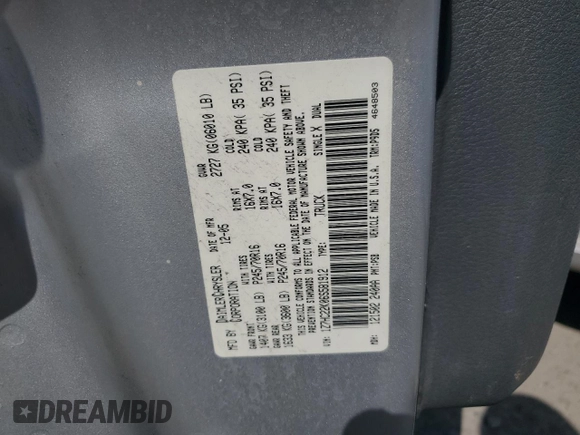 2006 Mitsubishi Raider LS z VIN 1Z7HC22K06S581912, wystawiony jako Copart lot #70500254 z przebiegiem 137 038 mil mil oraz Szkoda całkowita • Salvage title. Historia ofert i sprzedaży dostępna na DreamBid. Obrazek 12.