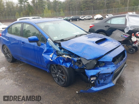 2021 Subaru WRX Premium z VIN JF1VA1C6XM9818786, wystawiony jako IAAI lot #42182203 z przebiegiem 52 535 mil mil oraz . Historia ofert i sprzedaży dostępna na DreamBid. Obrazek 1.