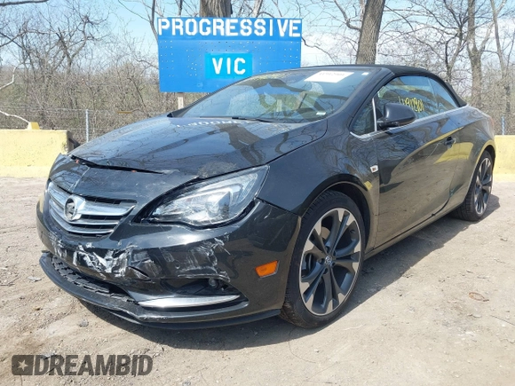 2017 Buick Cascada Premium with VIN W04WH3N57HG142092, listed as a IAAI auction lot 41912901 with 59,486 mi miles and . Bid and sale history available at DreamBid. Image 6.