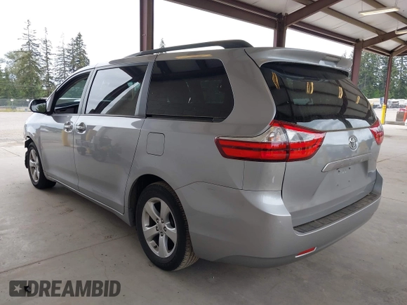 2017 Toyota Sienna LE Auto Access Seat с VIN 5TDKZ3DC4HS828226, выставлен на аукционе IAAI как лот 42283563 с пробегом 19 725 миль миль и . История ставок и продаж доступна на DreamBid. Изображение 3.